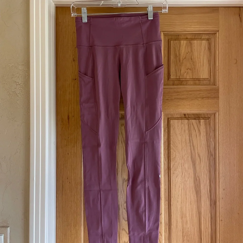Lululemon fast and free plumful pink legging - Picture 4 of 6
